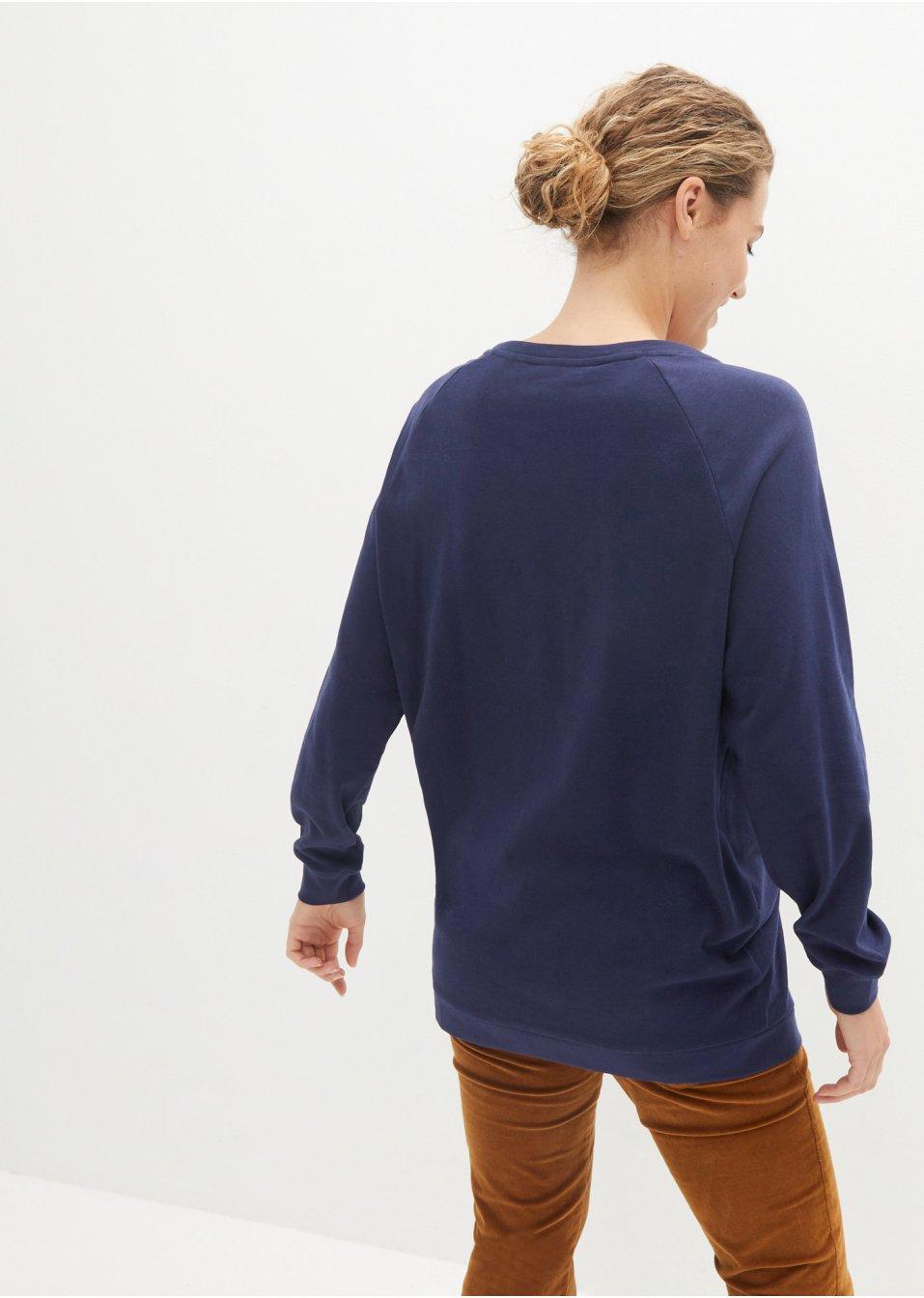 BONPRIX BLUZA CIĄŻOWA __48 Wzór dominujący bez wzoru