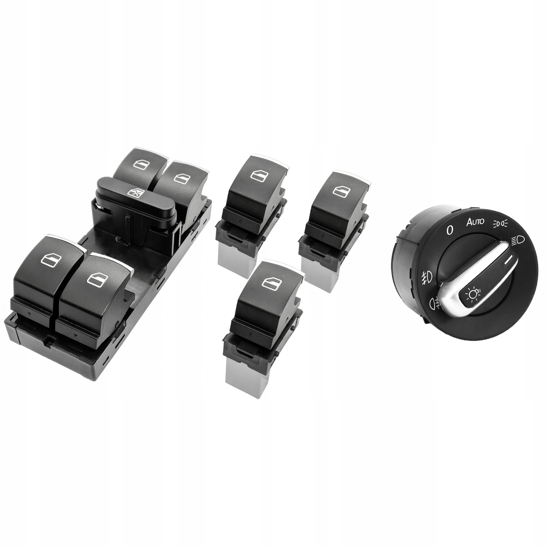 PRZEŁĄCZNIKI ŚWIATEŁ + SZYB VW GOLF V PASSAT B6