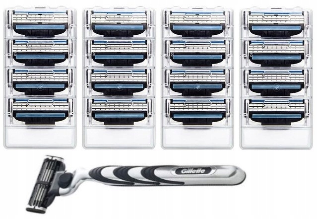 

Gillette Mach 3 17 sztuk Rączka