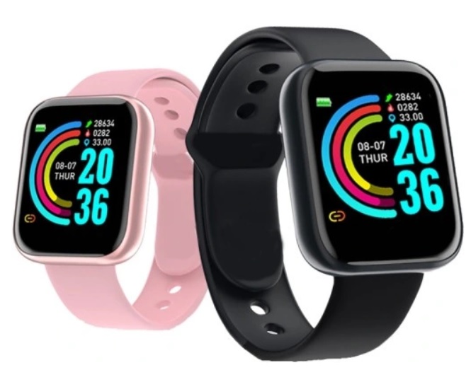 SMARTWATCH zegarek SMARTBAND do IPHONE HUAWEI PULSOMETR KROKOMIERZ AMOLED