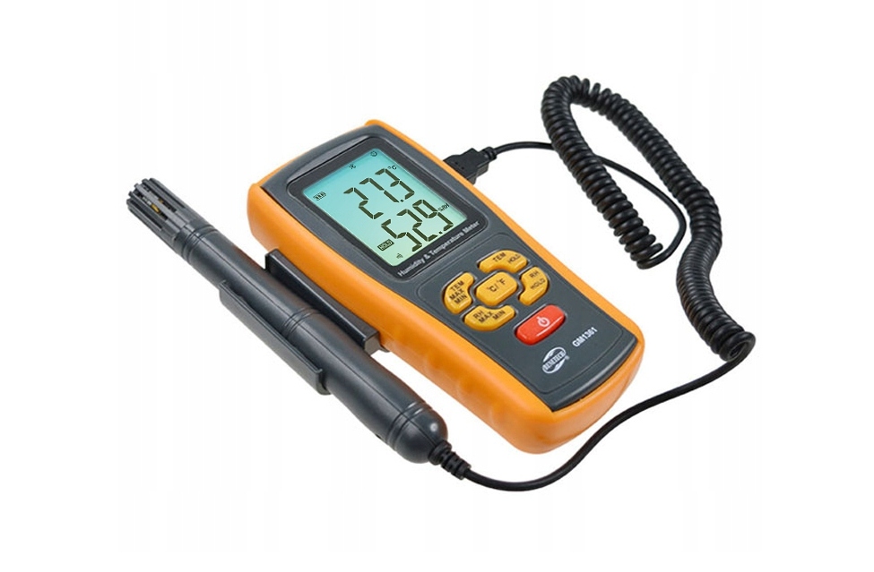 TermoHigrometr z sondą GM1361 Informacje o bezpieczeństwie CE