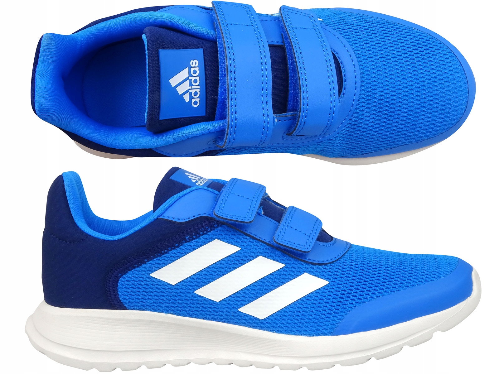 Adidas Tensaur Run 2.0 GW0393 Buty Dzieciece Sportowe Niebieskie Na Rzepy