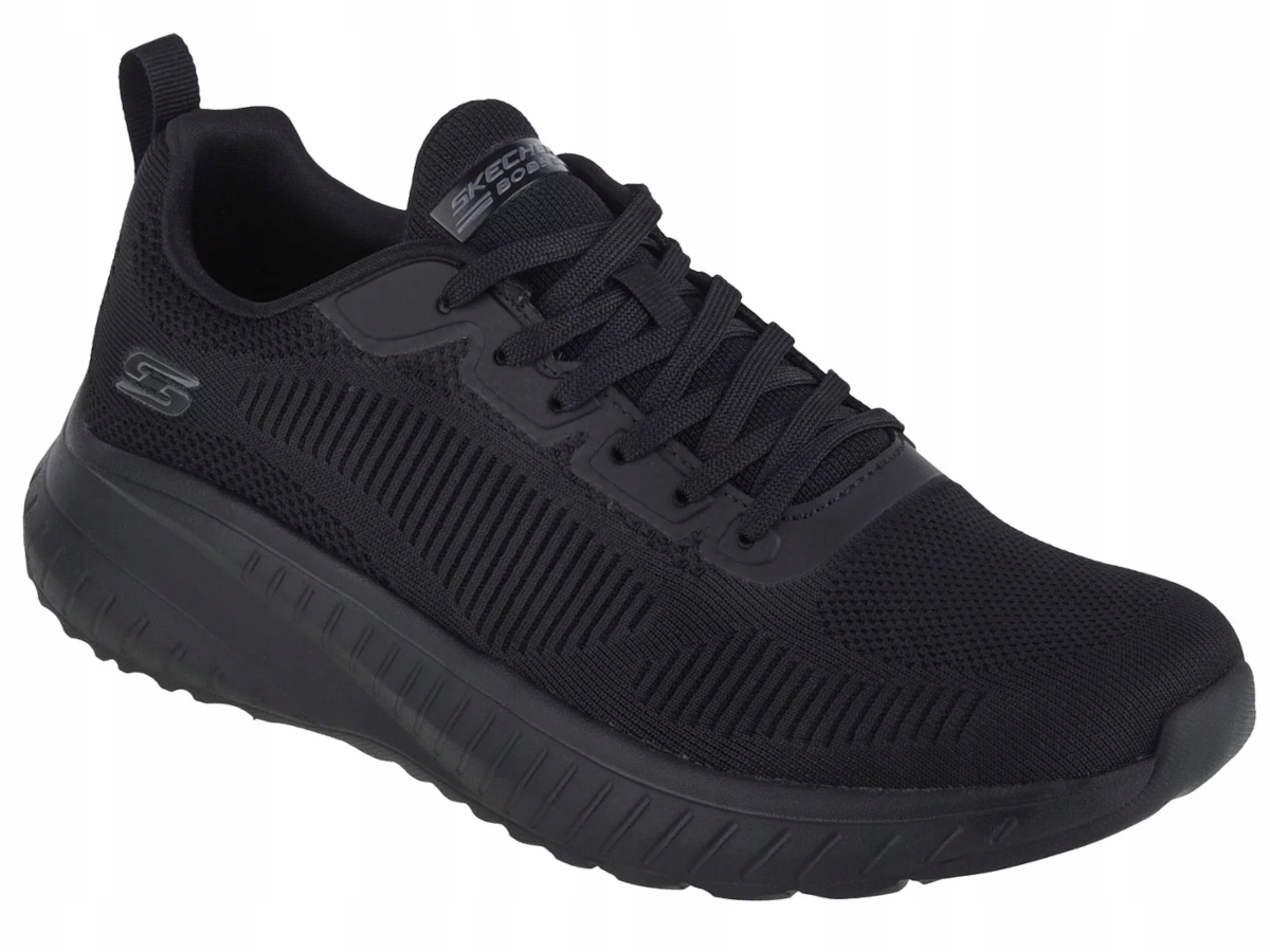 Pánské boty Skechers Bobs Squad Chaos 118000-BBK černé lehké pohodlné 46
