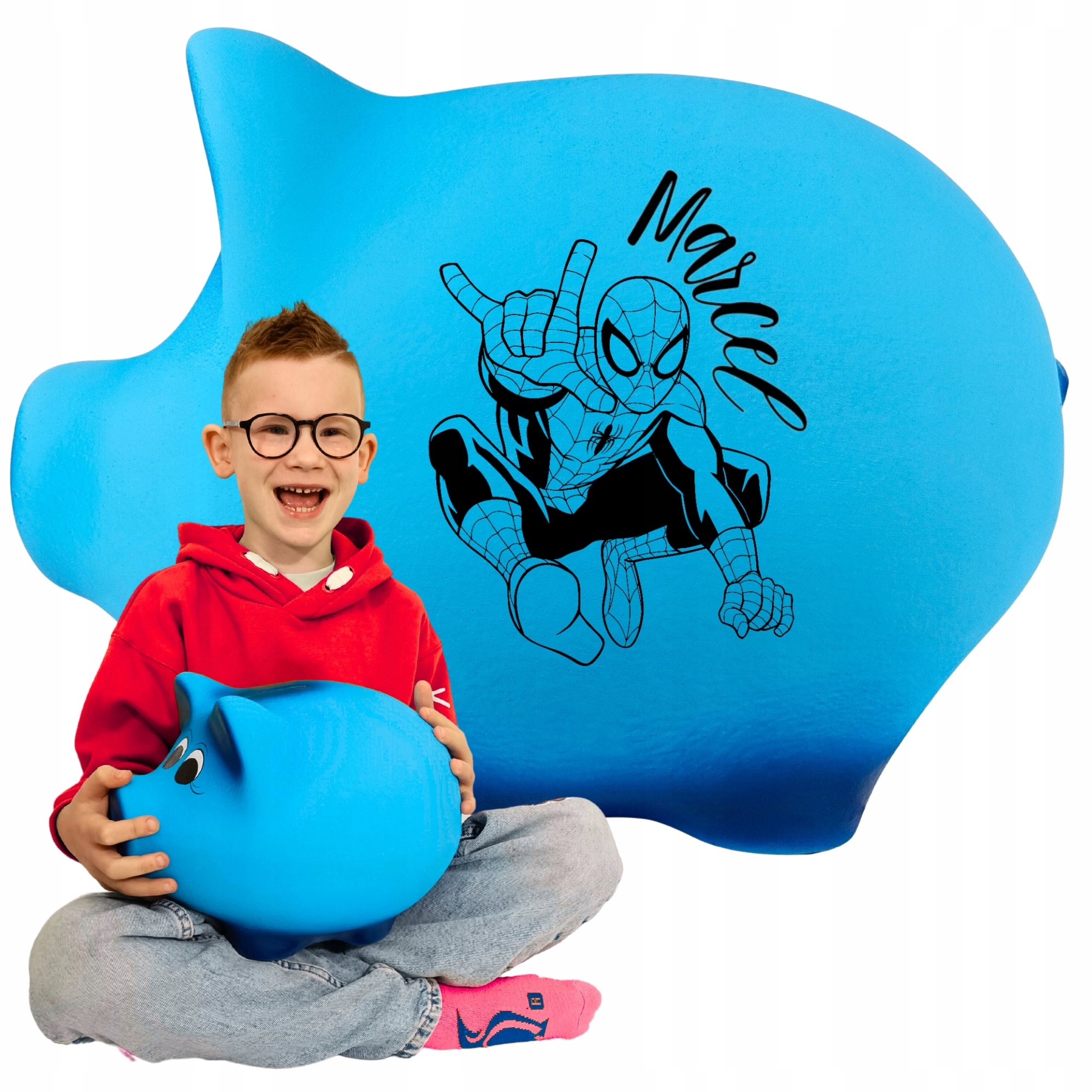 Keramická pokladnička K Rozbití se jménem Personalizovaná bez otevírání