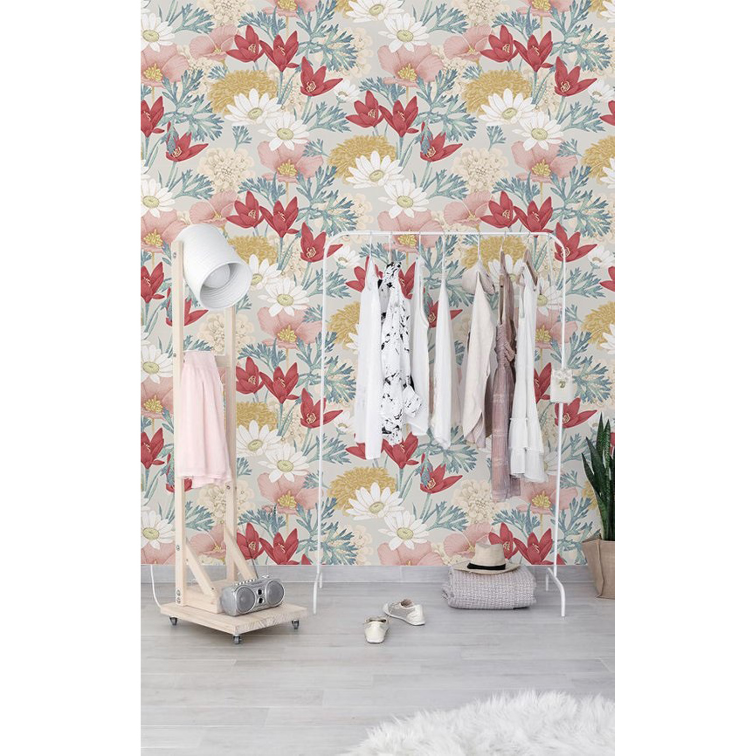 

Tapeta flizelinowa Wiosenne kwiaty 254x184 + klej