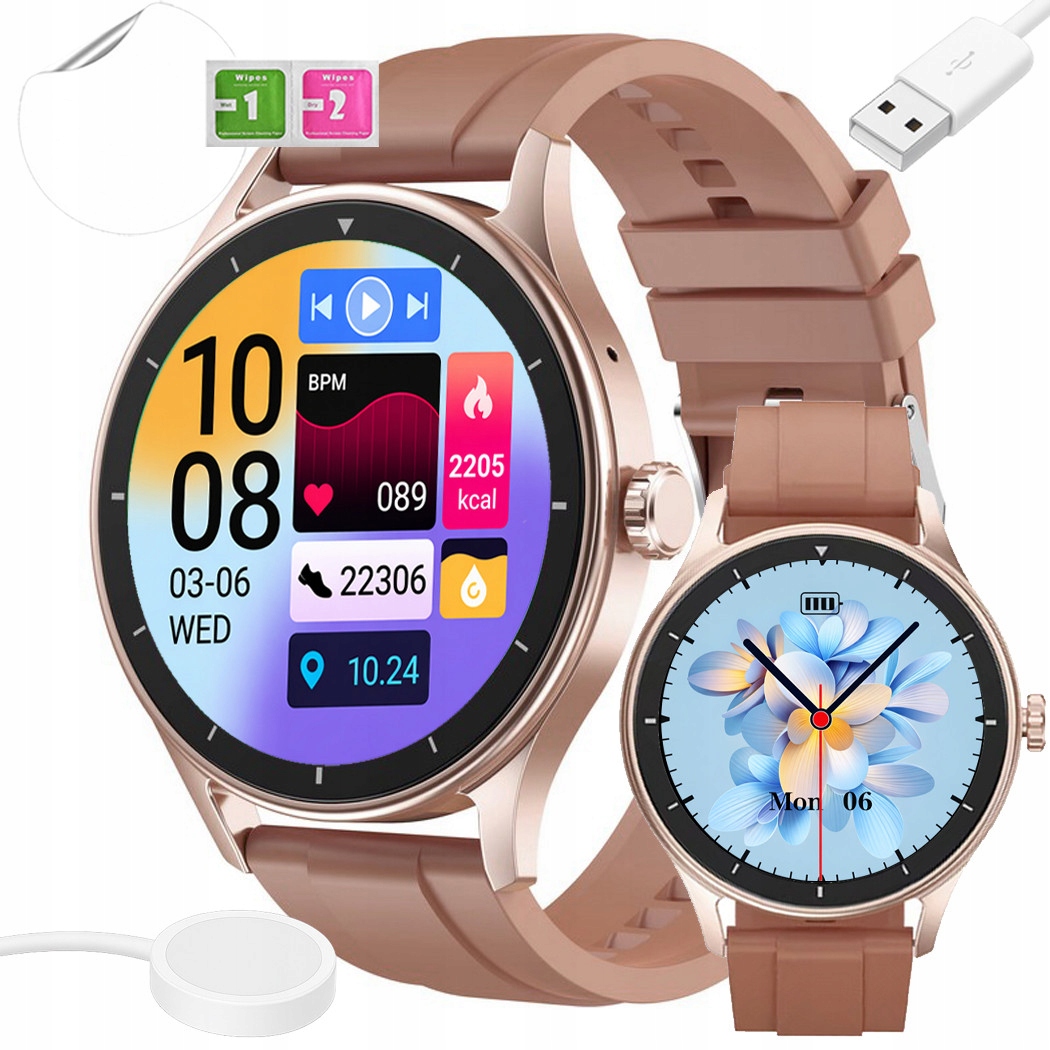 chytré hodinky Polské Menu Hovory Sport Smart Watch Dámské Pro Watch