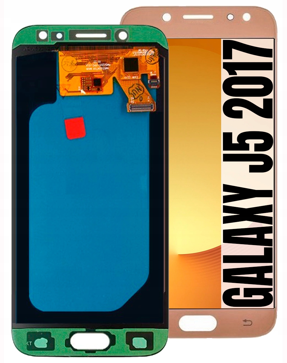 Displej Pro Samsung Galaxy J5 J530 J530F Oled LCD Zlatý