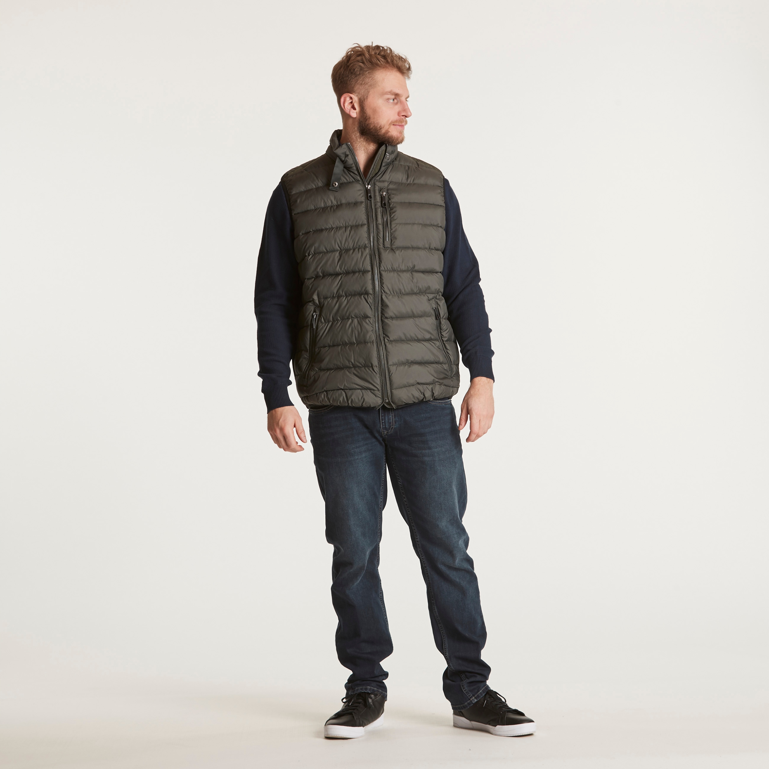 NORTH DUŻY ROZMIAR KAMIZELKA PUCHOWA 6XL 182cm Model 23136/665