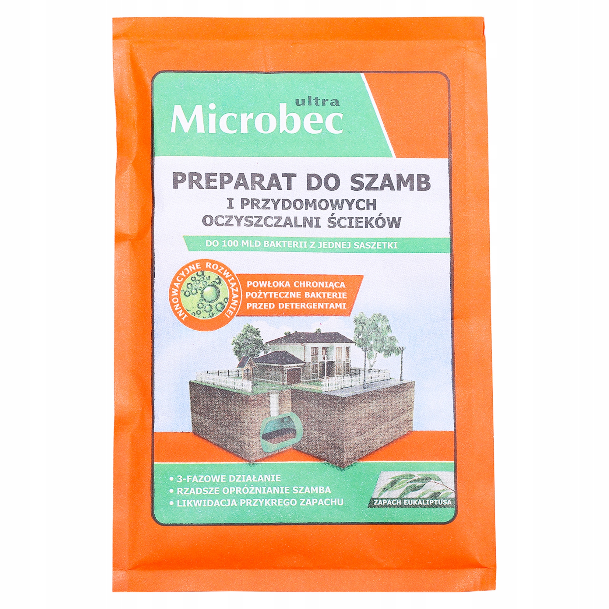

Microbec Bakterie Do Szamb Saszetka 25g Eukaliptus