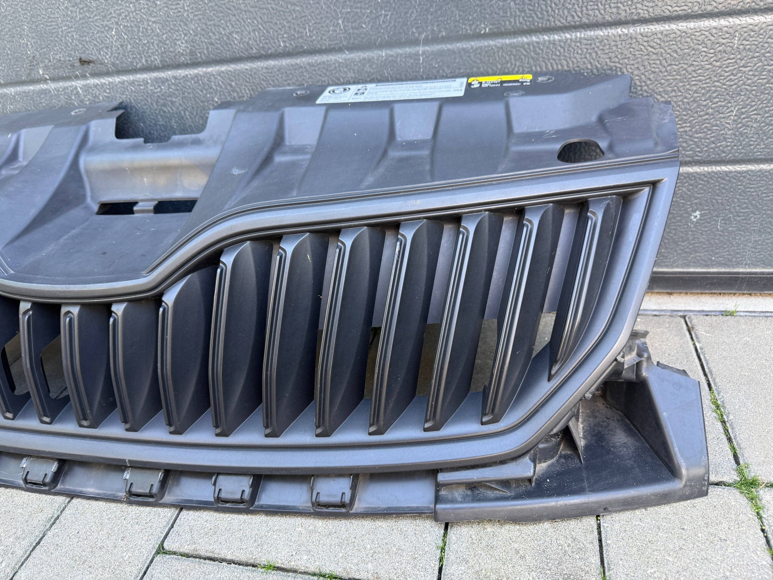 Skoda Fabia 3 III front PREKLADgrill front front