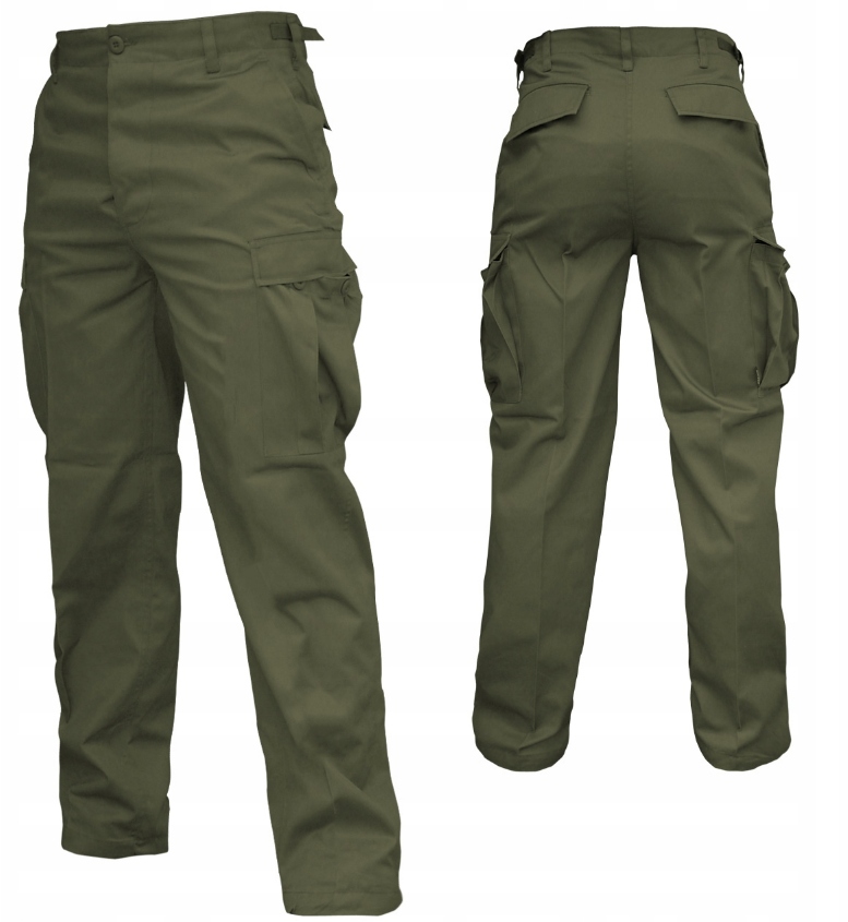 Spodnie wojskowe bojówki taktyczne Mil-Tec Us Ranger Bdu Oliwkowe 5XL