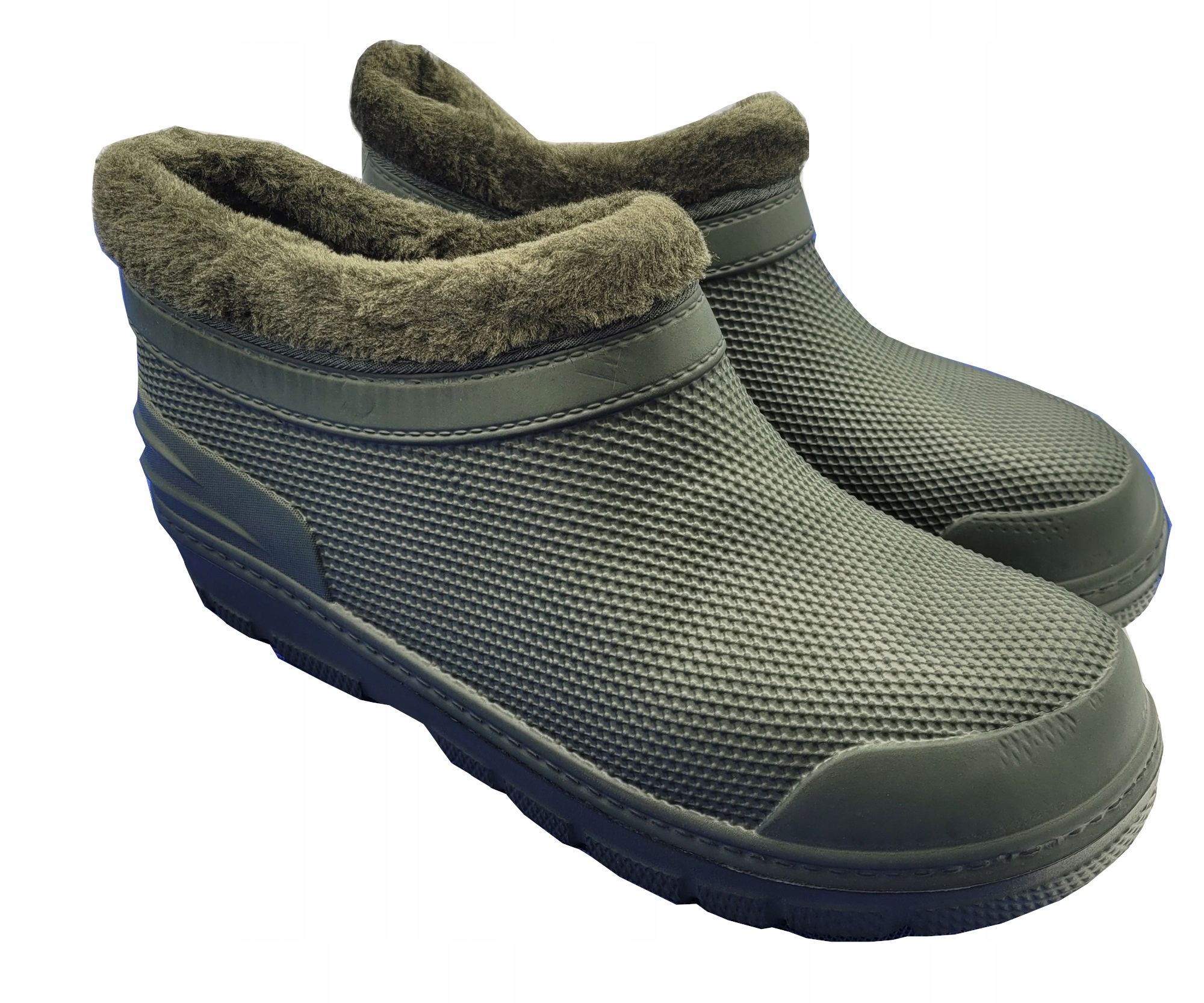 Kalosze męskie krótkie ocieplane piankowe 45