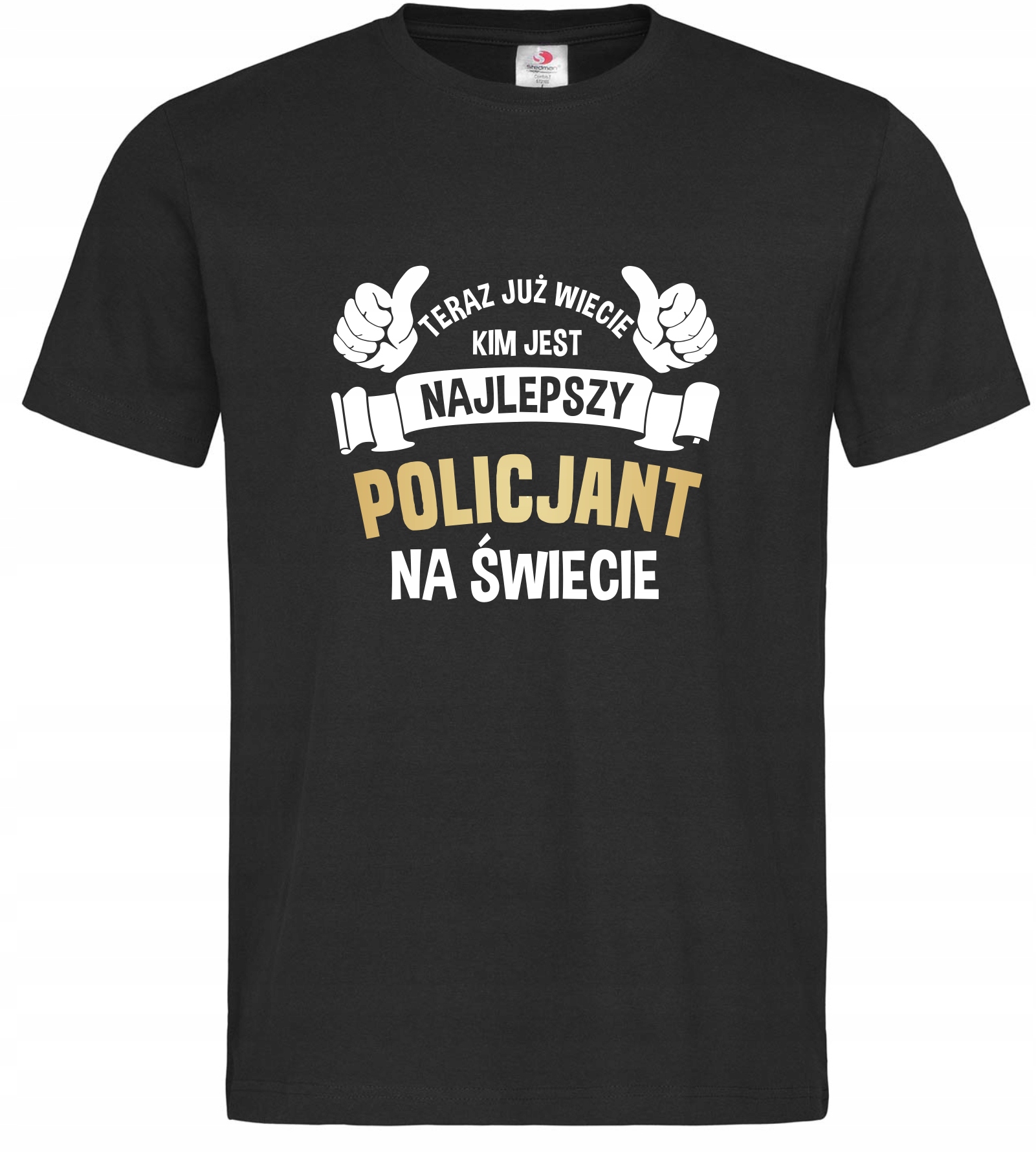 

koszulka Dla Policjanta prezent na urodziny L