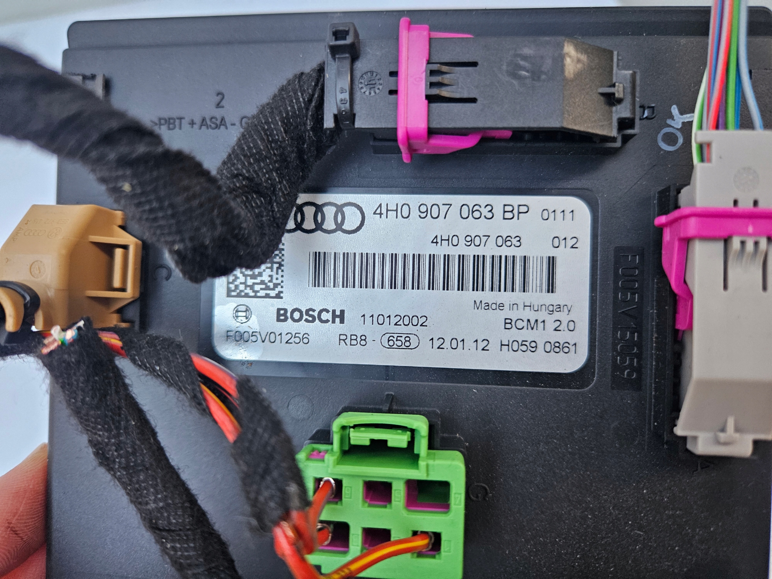 module control unit BCM BORDNETZ AUDI A6 C7 4G A7 A8