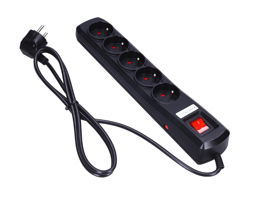 LISTWA ZASILAJĄCA PRZEPIĘCIOWA 5 GNIAZD 5m