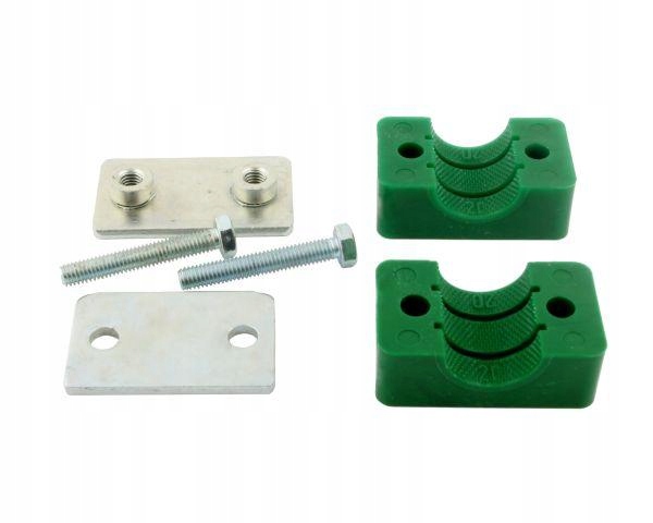 Uchwyt (obejma) pojedynczy kompletny do rur/węży/przewodów - rozmiar fi 30m Producent części bez marki