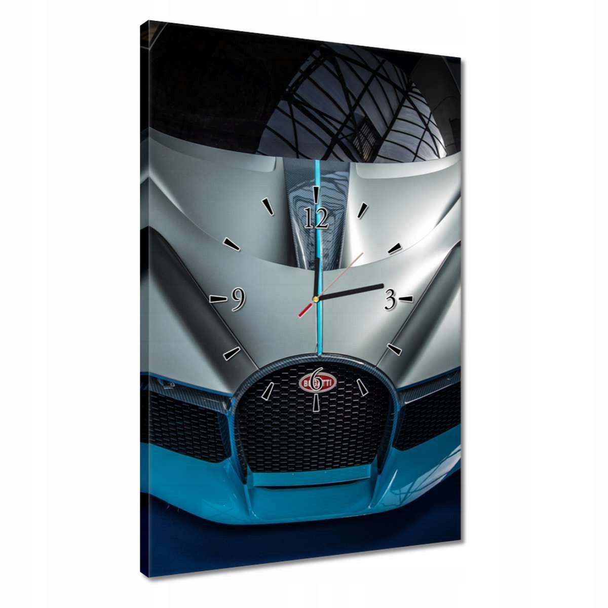 Hodiny 40x60 Bugatti Divo Auto