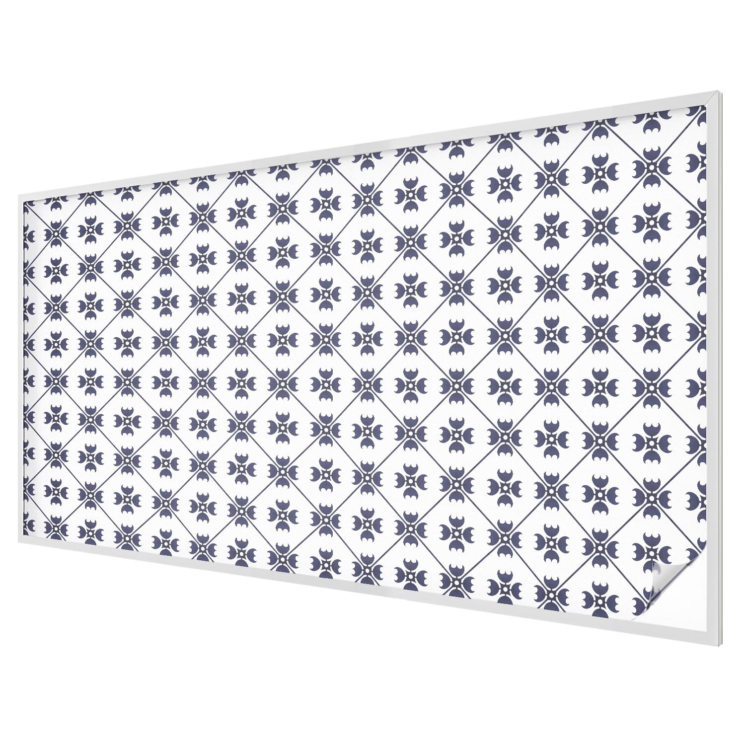 Dýha na sklo Balkon Samolepicí Vitrážová Rostlinný motiv 200x116 cm