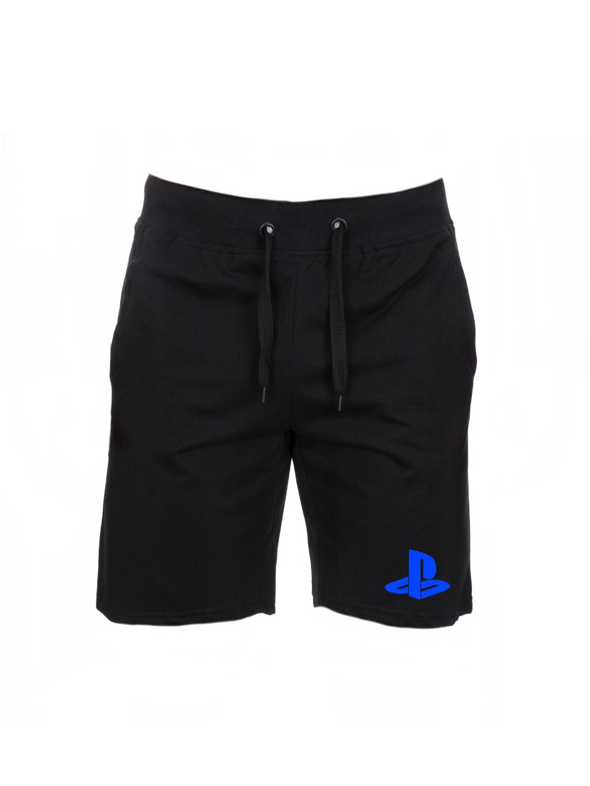 

Krótkie Spodenki Playstation Męskie Czarne XXL