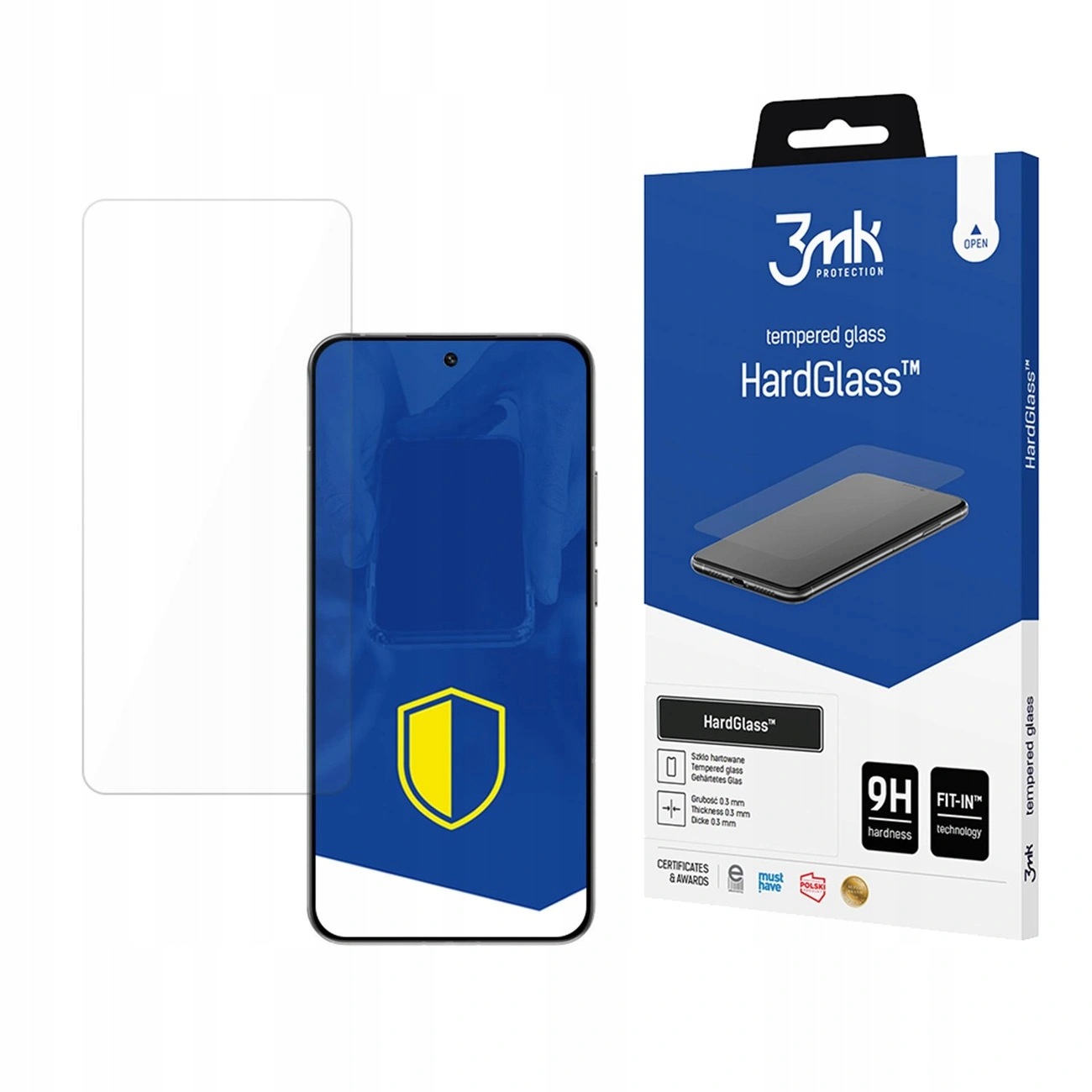 Szkło hartowane 3mk HardGlass na Oppo Reno 14 Pro