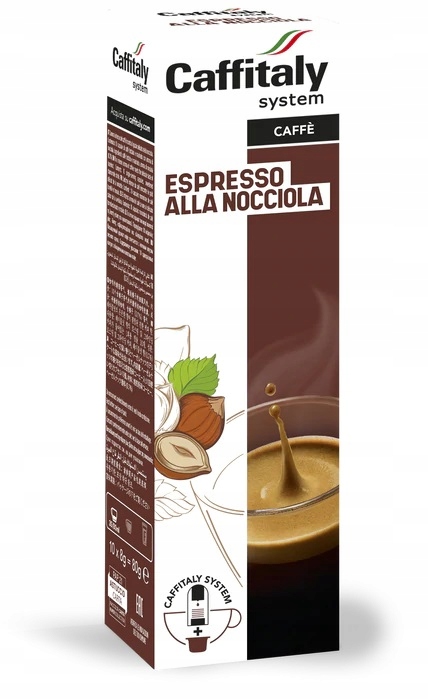 Kapsułki Caffitaly ESPRESSO NOCCIOLA do Cafissimo 10