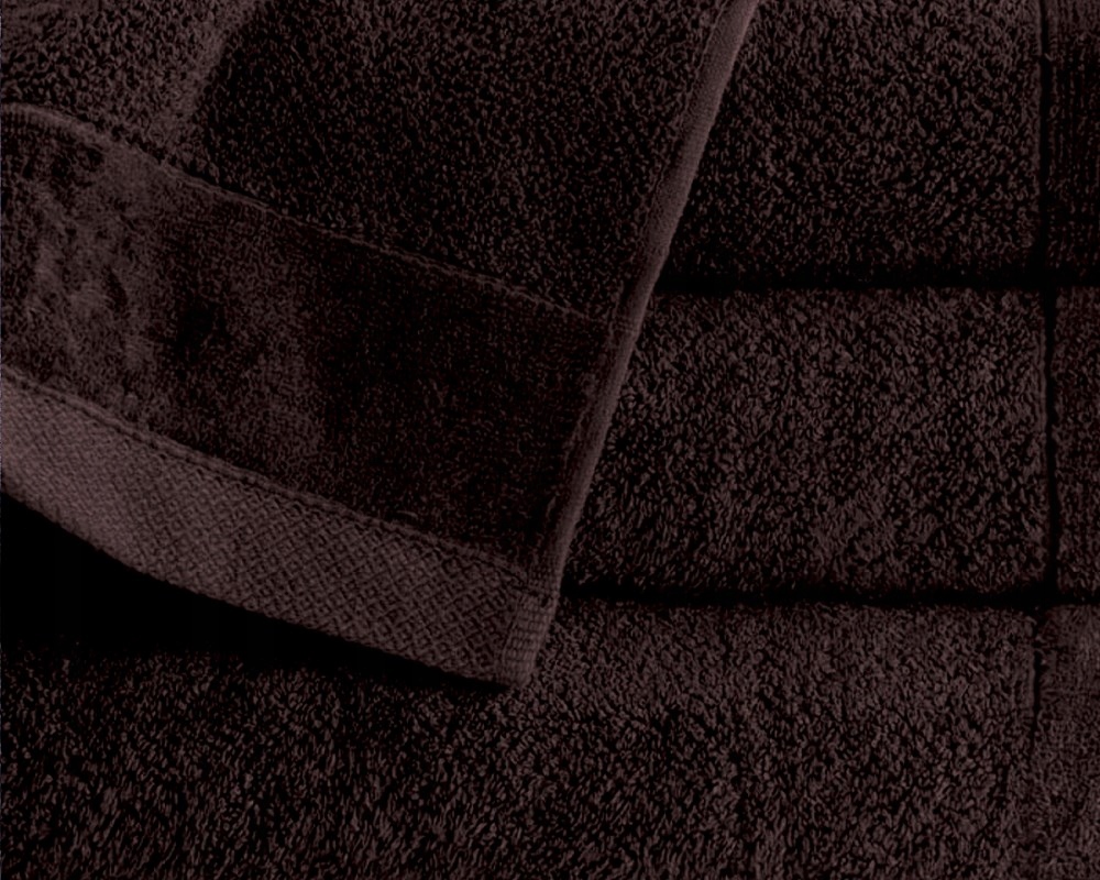 Ręcznik Vito 70x140 brązowy frotte bawełniany 550 g/m2 Marka Detexpol