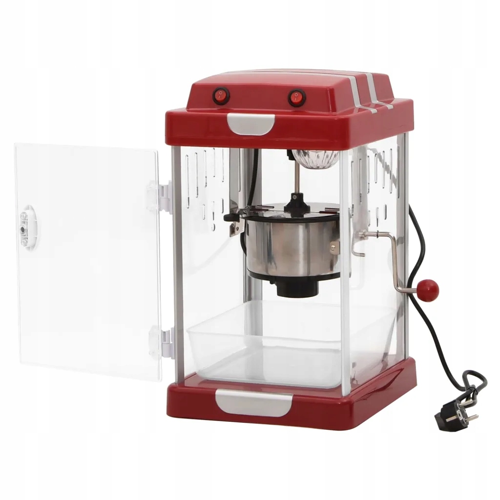 MASZYNKA DO POPCORNU, KINOWA Kolor dominujący czerwony