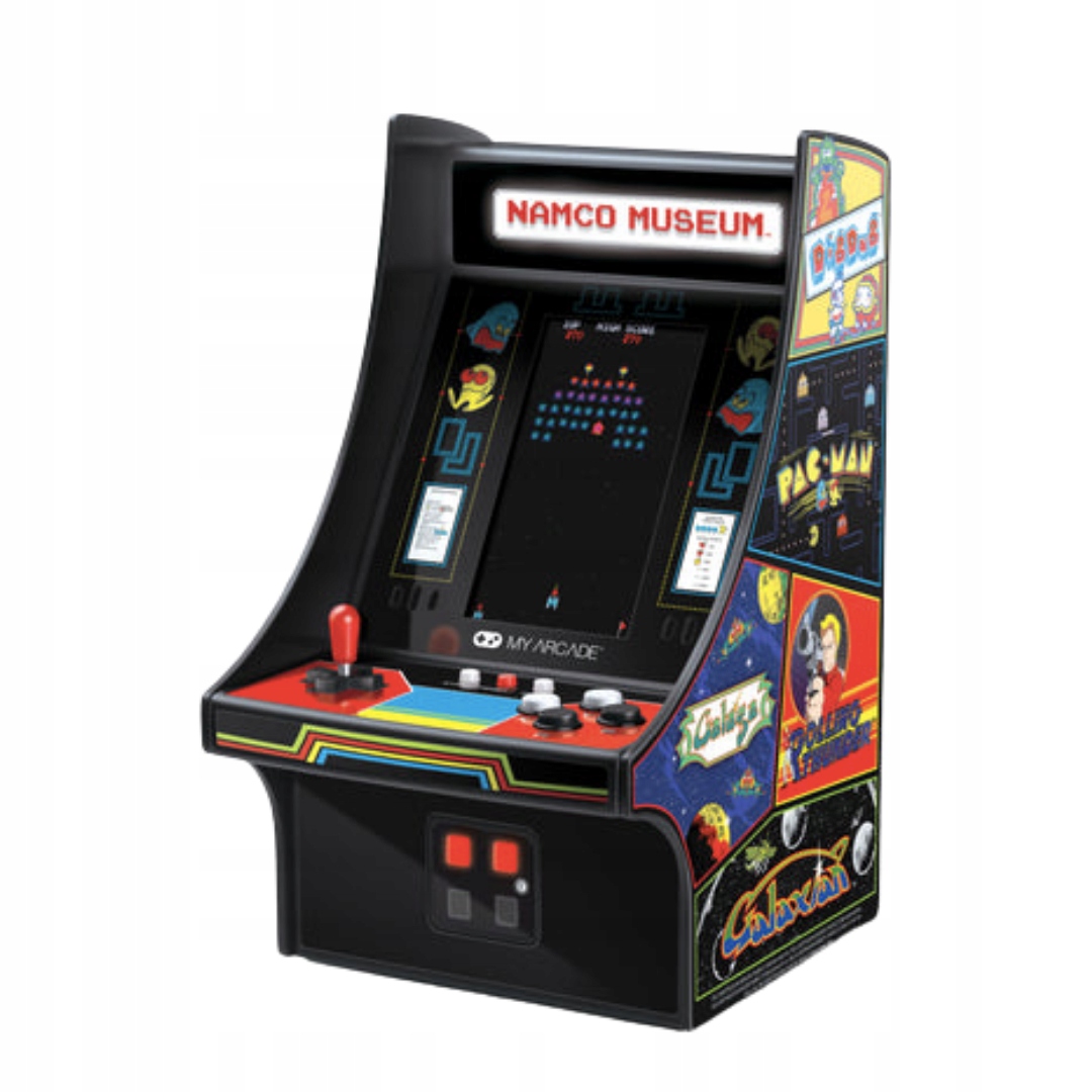 Konsola Mini Player Namco Museum Arcade Pacman Galaga Sky Kid 20 gier retro