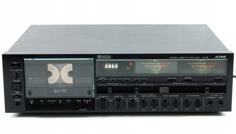 Magnetofon kasetowy Alpine AL-85 czarny