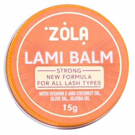 Zola Lami Balm Oranžové lepidlo bez lepidla na laminování řas 15 ml