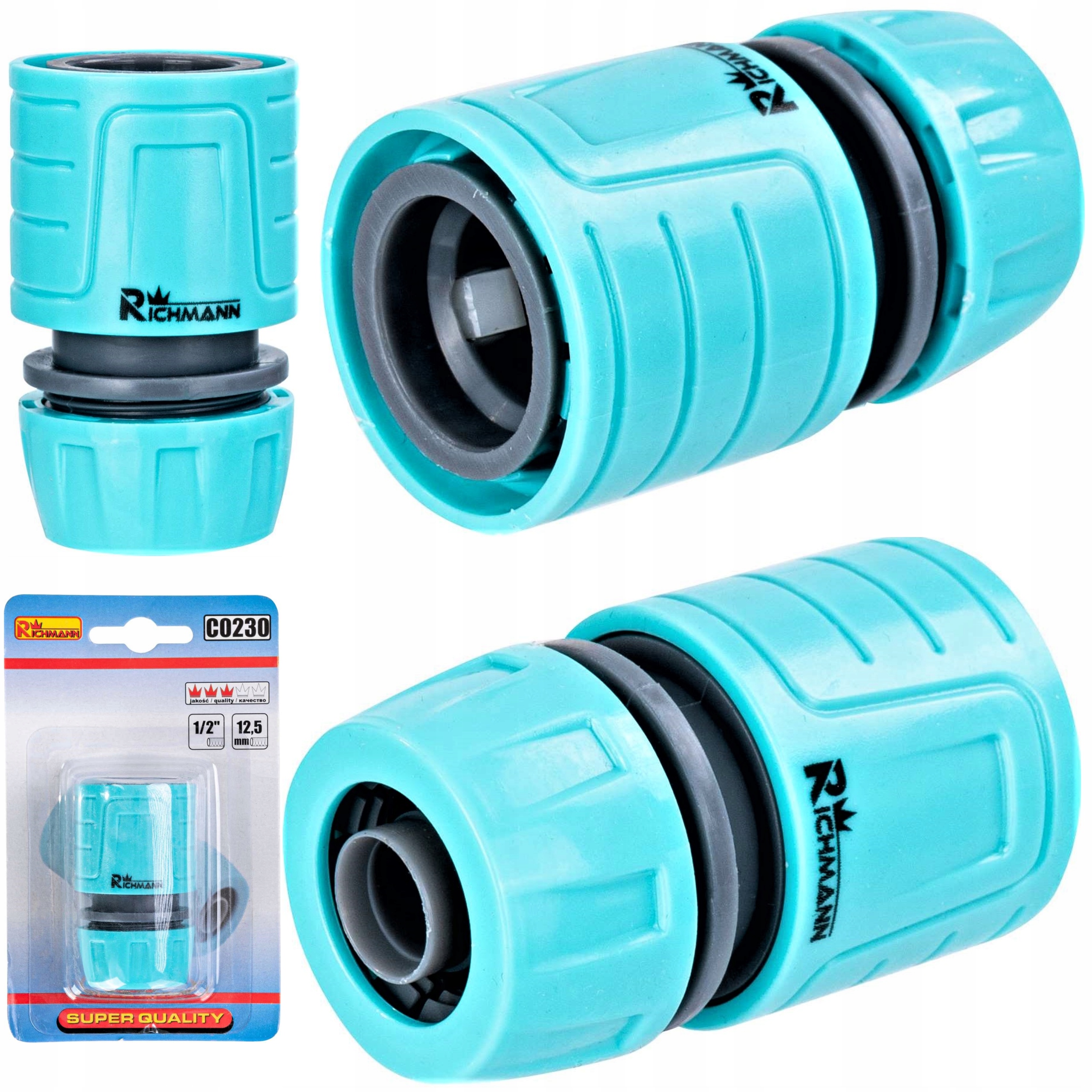 

Szybkozłączka Ogrodowa Do Węża 1/2'' C0230