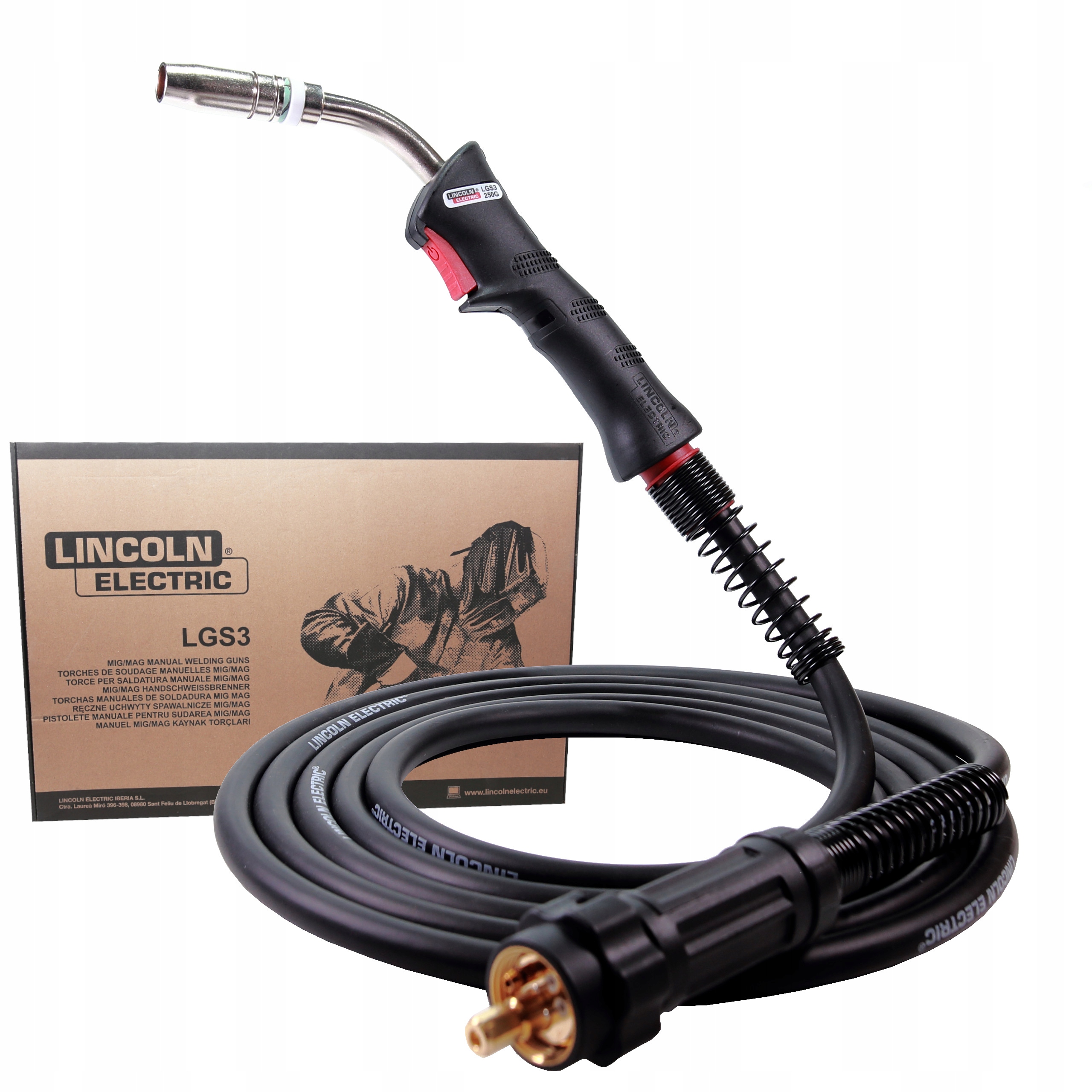 Uchwyt spawalniczy Lincoln Electric LGS3 250G 5m