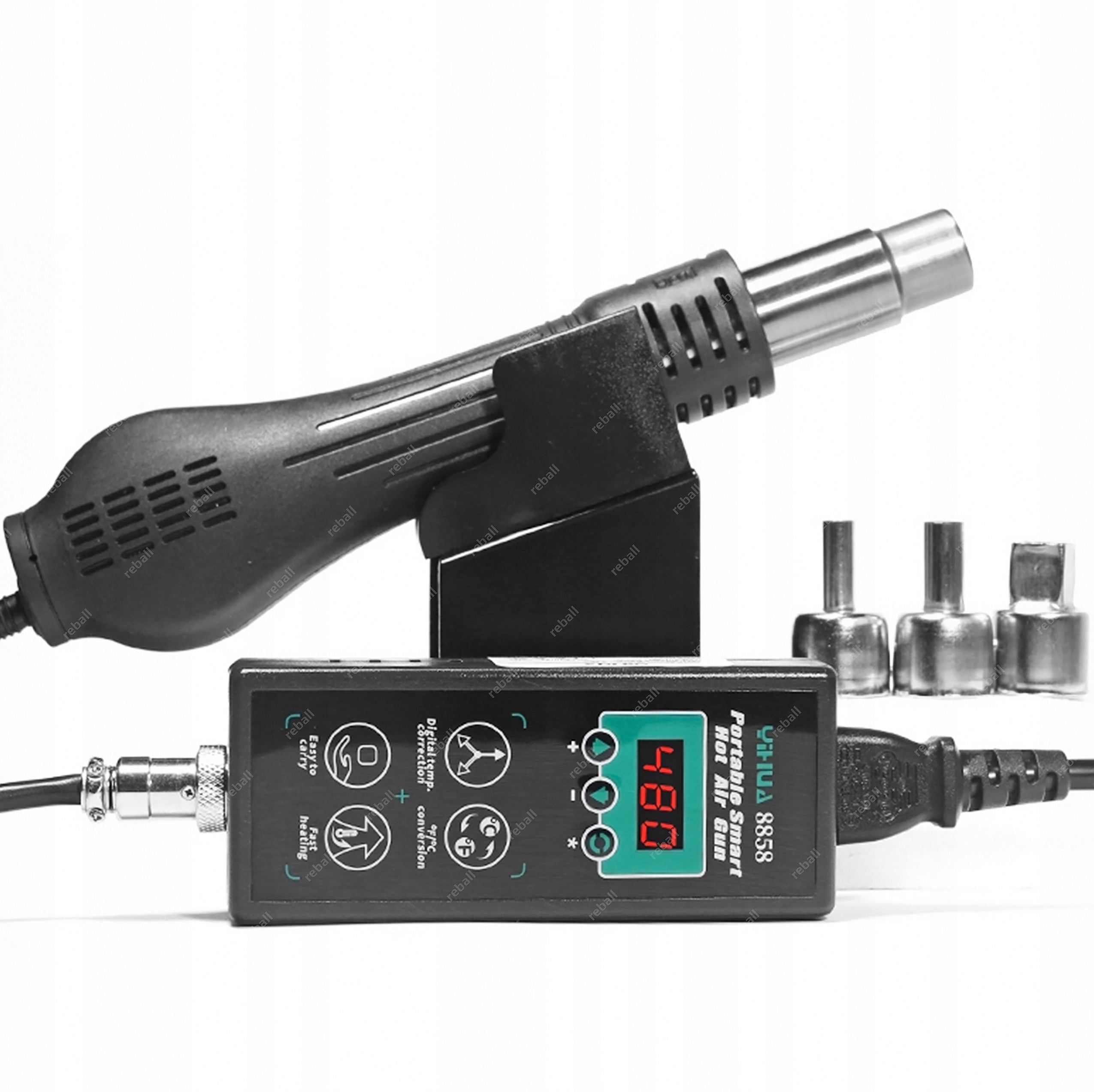 SPAWARKA DO PLASTIKU YIHUA 8858 700W ZESTAW ETUI Produkt wprowadzony do obrotu na terenie UE przed 13.12.2024 Tak