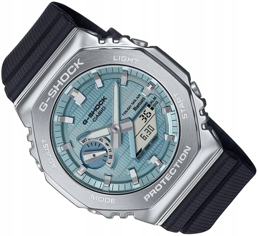 Pánské Hodinky Casio G-shock GBM-2100A-1A2ER Multifunkční Solar Bluetooth