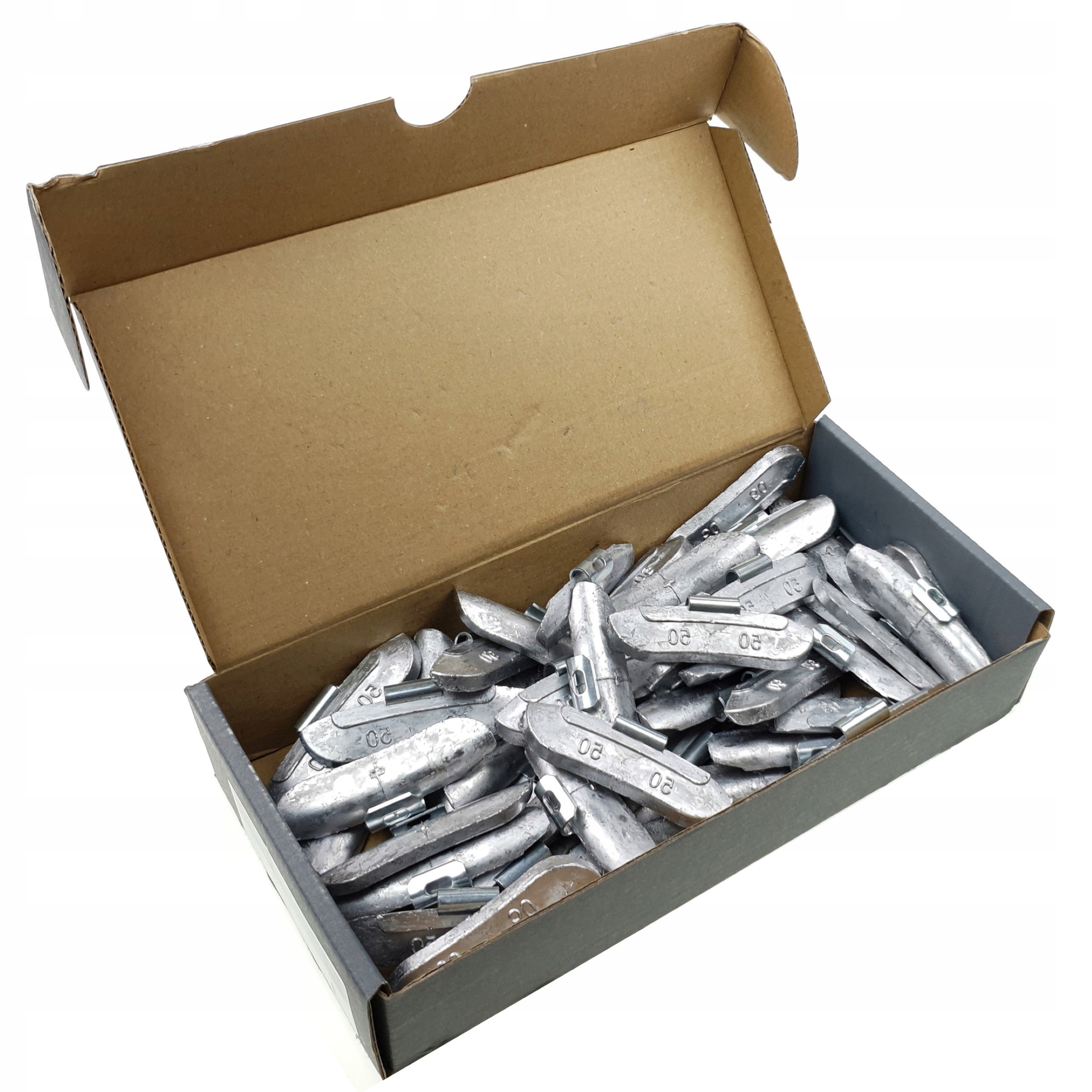 Olověné Napichovací Závaží 50G Pro Ocelové Ráfky Std Sps Pb/s 50 Ks.