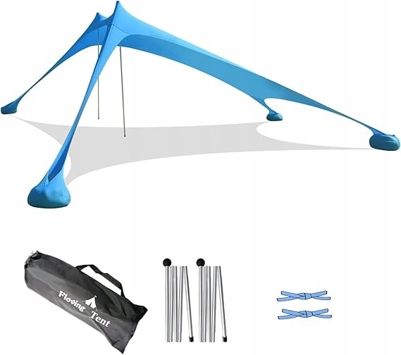 Baldachýn Plážového Stanu S Ochranou Před Sluncem A Uv Zářením 2,1 X 2 X 1,6 M