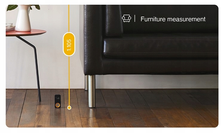 Inteligentne mierniki laserowe Inteligentny Dalmierz Laserowy I Dalmierz Przeznaczenie do wnętrz