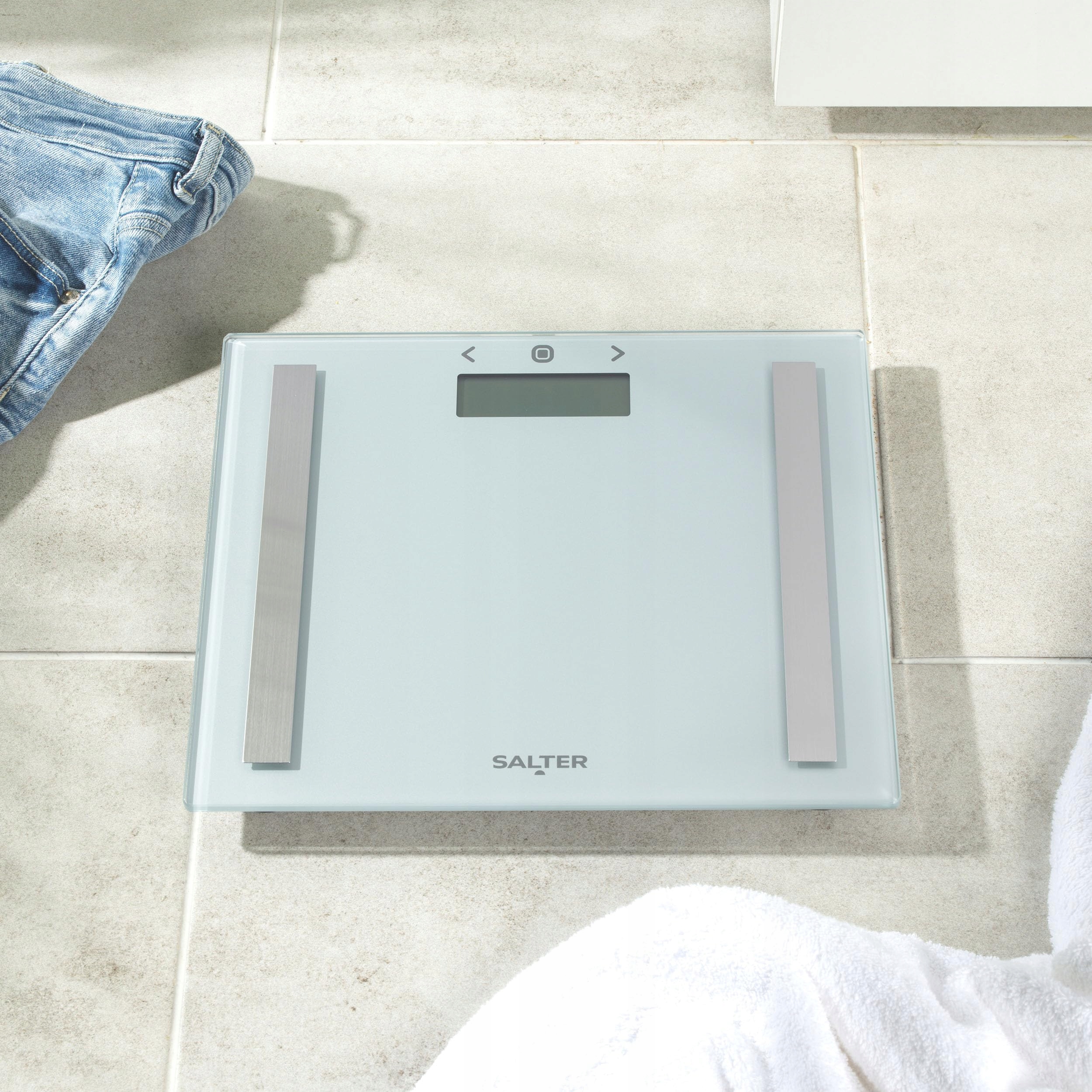 SALTER Waga Cyfrowa Szklana Analiza Tkanki Tłuszczowej 150kg 8 Użytk. — miniatura 5