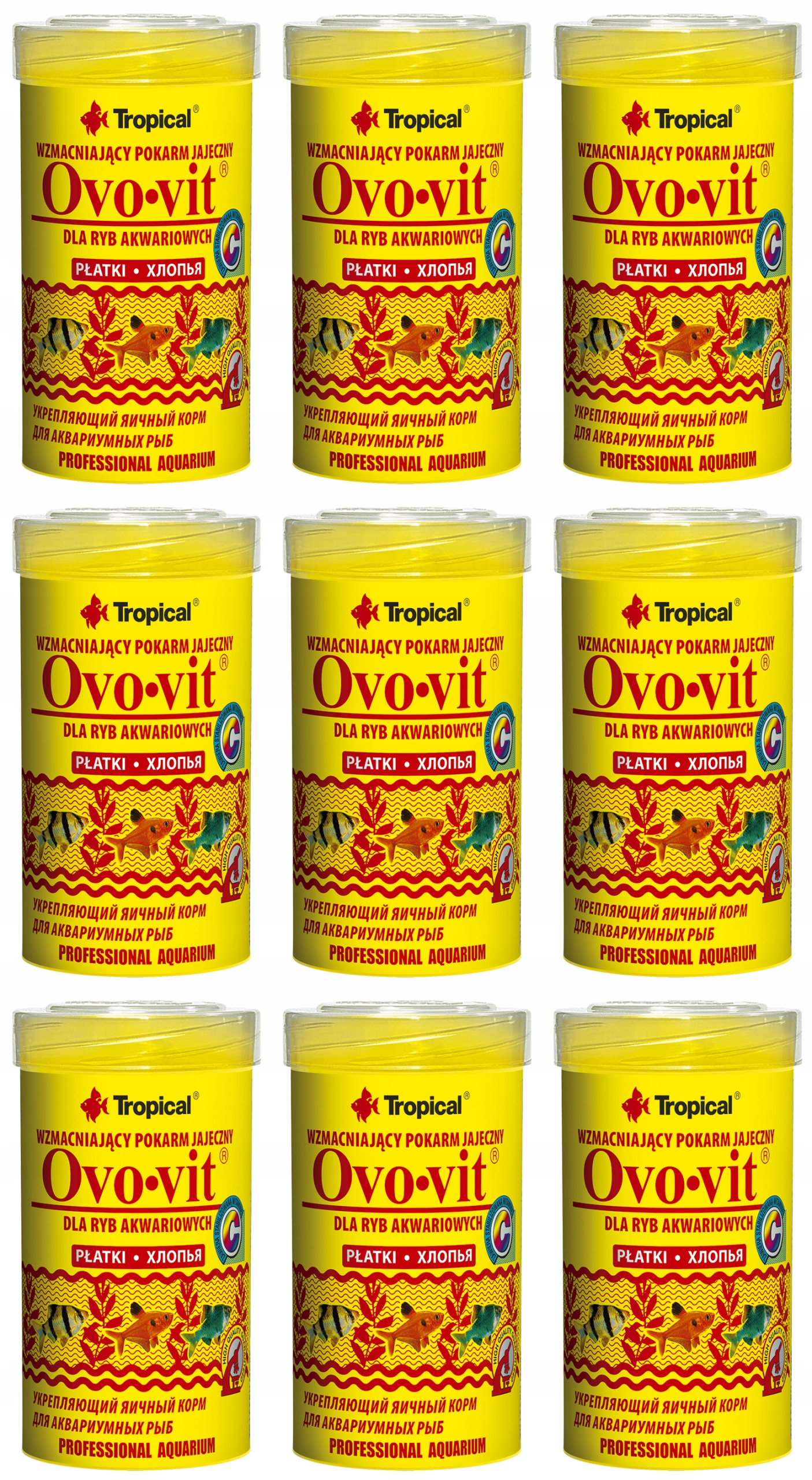 Tropical Ovo-vit Krmivo Pro Ryby 9x100 ml