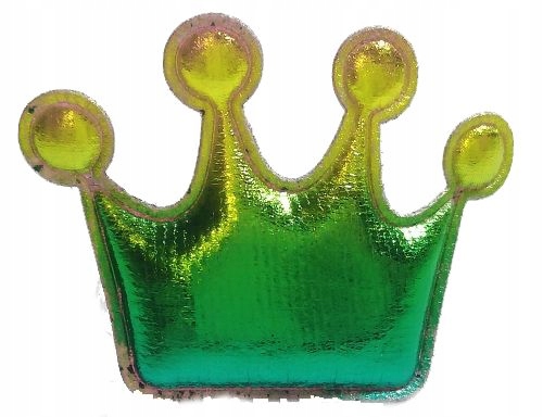 

Odlotowe Błyszczące Trójkolorowe Korony Spinki