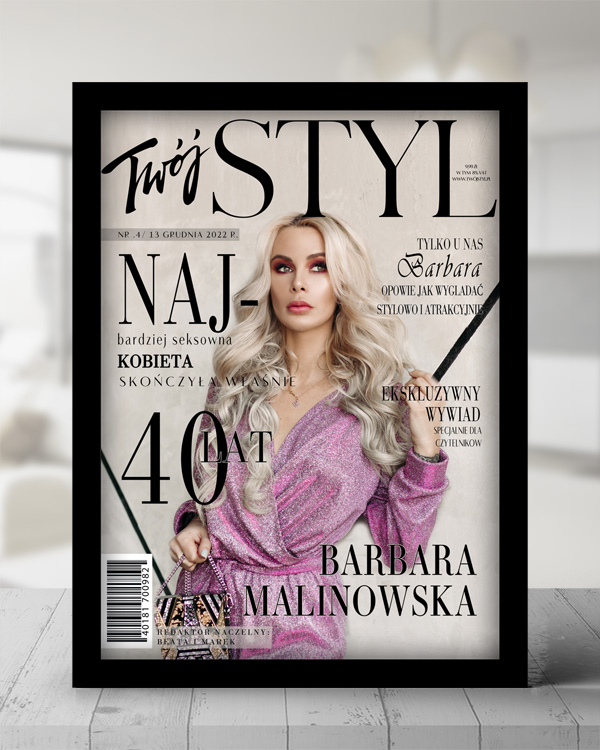 

Plakat okładka magazynu zdjęcie śmieszny