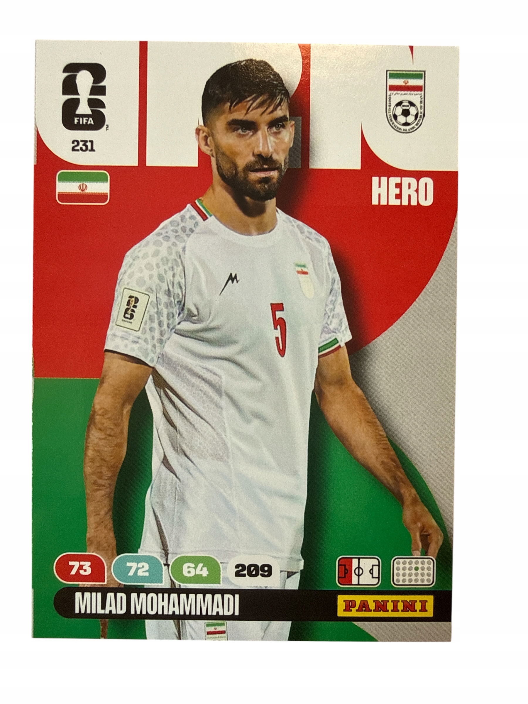 Fifa World Cup America 2026 Panini Iran 231 Mohammadi