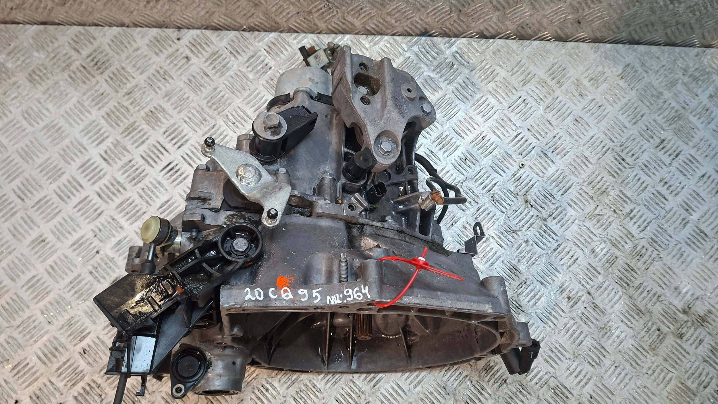 gearbox, 20CQ95 PEUGEOT 208 C3 II 1.4 HDI 2012