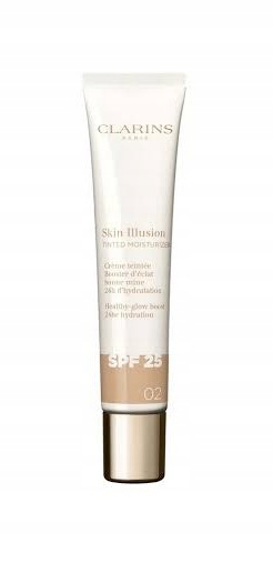 Barvicí krém Clarins Skin Illusion Tinted Moisturizer 02 SPF25 40 ml