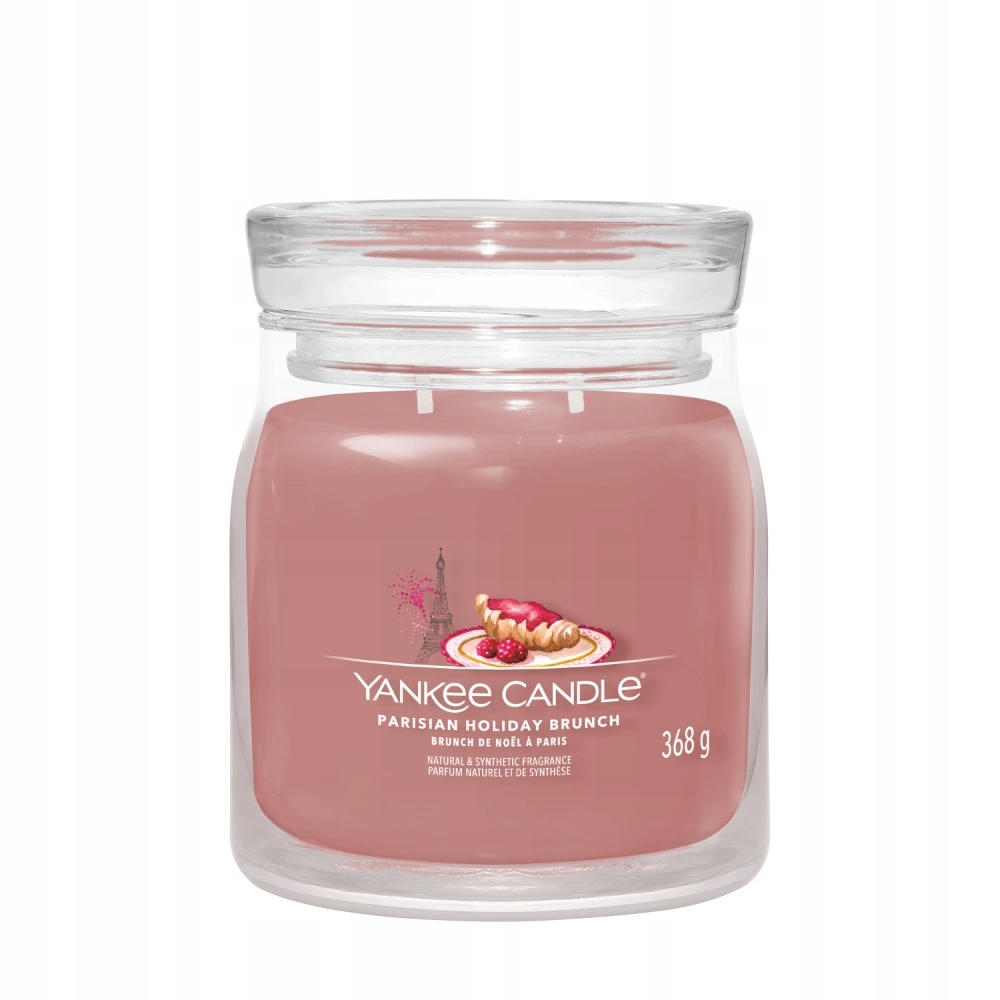Yankee Candle vonná svíčka Signature střední Parisian holiday brunch 368g