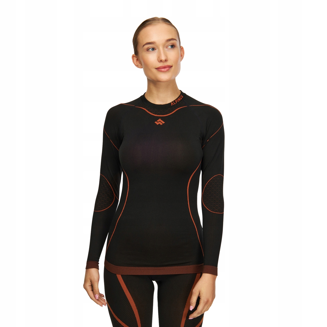 Bluza termoaktywna damska Alpinus Lillehammer Pro Szybkoschnący zimowa L