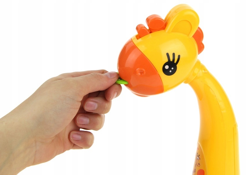 Projektor do Rysowania Żyrafka Rzutnik Nauki Malowania Stolik Slajdy Mazaki Kolor dominujący odcienie żółtego i złota