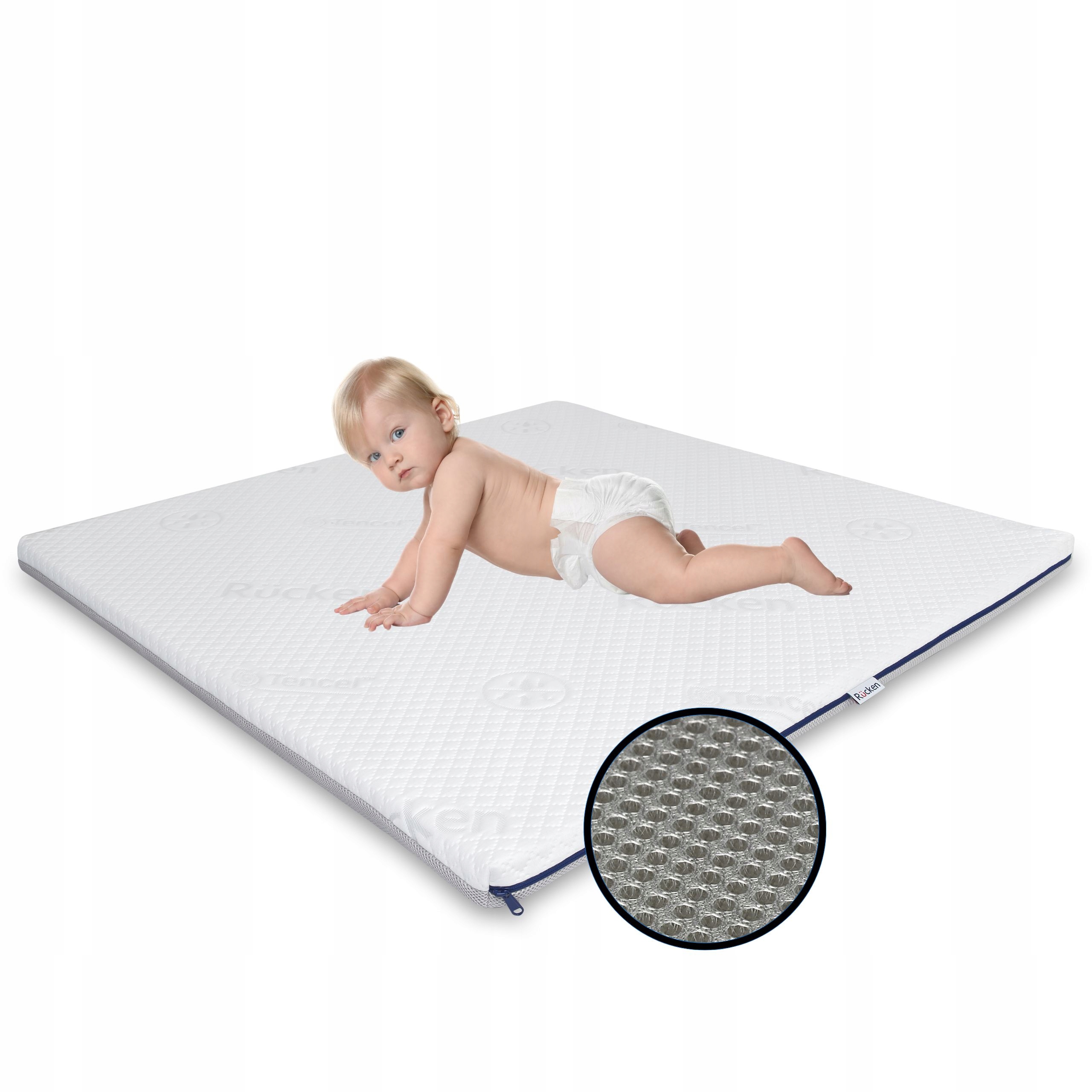 

Materac Premium do kojca 100x100 cm Pianka 2w1