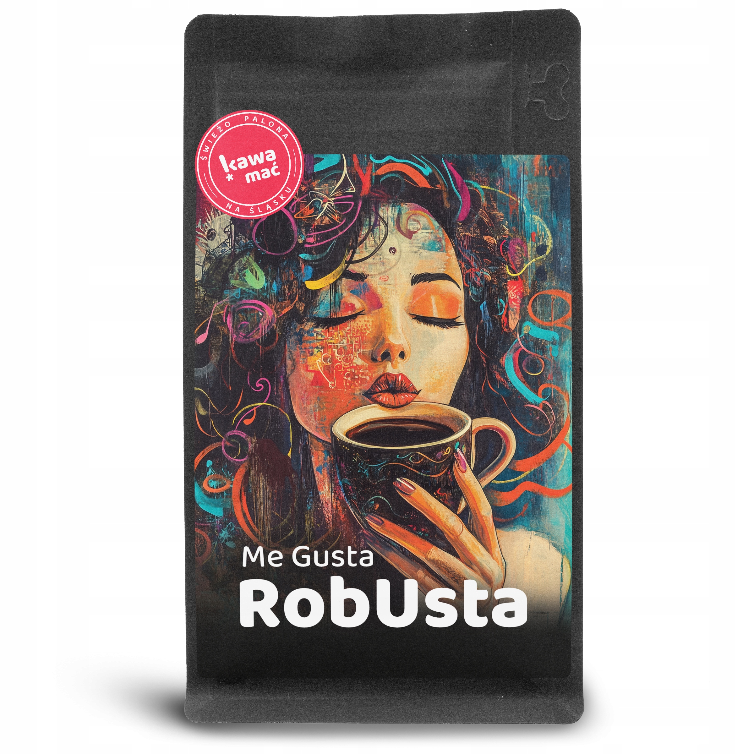 Levně Káva zrnková Me Gusta Robusta 500 g Čerstvě pražená KávaMať