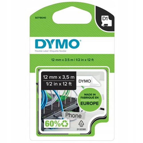Páska Dymo D1 16957 12 mm nylonová, originální